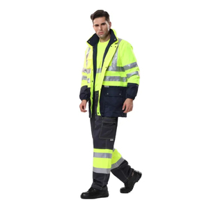 Chaqueta DE SEGURIDAD reflectante táctica unisex, calentador Softshell de estilo callejero para ropa de trabajo de invierno, precio caliente, lona segura y cálida - Product Image 1