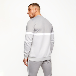 Última sudadera de gimnasio personalizada para hombres Slim Fit Gym Pullover cuello redondo Anti-Pilling sudadera transpirable para hombres - Product Image 3