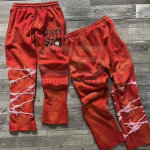 Survêtement imprimé bouffant pour hommes avec sweat à capuche et pantalon à manches longues Nouvelle arrivée Survêtement imprimé bouffant pour hommes - Product Image 3