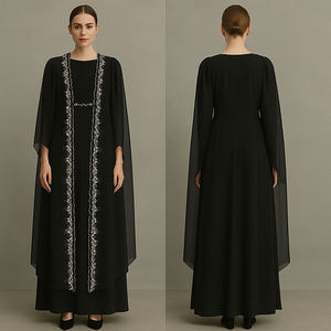 Nouvelle collection de modestes BAJU Kurung SET Plus Size et caractéristiques antistatiques - Product Image 1