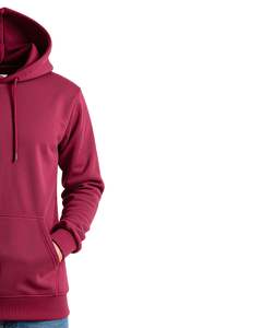 Sweat-shirt à capuche en coton polaire avec poche kangourou pour homme, streetwear décontracté pour l'hiver et le quotidien - Product Image 4