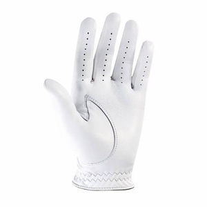 Guantes de golf de cuero a precio de fábrica Cabretta Gran calidad Logotipo personalizado Adecuado Cabretta Guantes de golf de cuero - Product Image 6