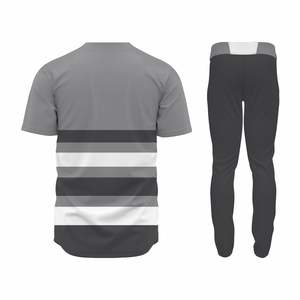 Uniformes y jerseys de equipos de béisbol y softbol transpirables personalizables Diseño de técnicas impresas - Product Image 2