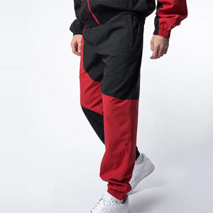 Chándal cortavientos cómodo para exteriores, para hombre y mujer, para correr, trotar, gimnasio, fitness, transpirable, ligero, con cintura elástica y capucha - Product Image 3