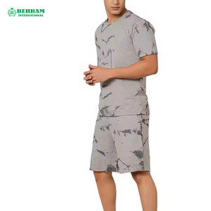 T-shirt de sport d'été grande taille pour hommes, coupe régulière, 100 % coton, impression personnalisée, anti-boulochage, vente en gros - Product Image 6