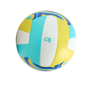 Logo personnalisé de haute qualité Volley-ball professionnel nouveau Design en cuir de haute qualité en gros nouveau volley-ball - Product Image 3