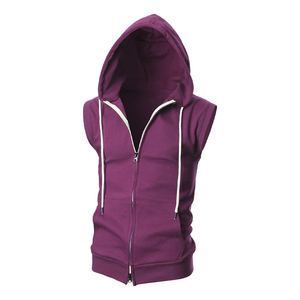 Men Workout <b>Hooded</b> Tank Tops Sports Bodybuilding Stringer Muscle Cut Off T <b>Shirt</b> Men's Sleeveless Gym Hoodies - Product Image 4