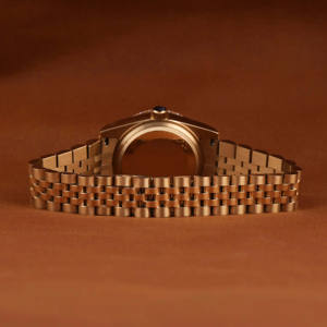 Luxury Gold diamond <b>Watch</b> for <b>Women</b> Pink Dial Iced out Bezel Stainless Steel Jubliee <b>Bracelet</b> Elegant Fashion <b>Watch</b> Wristwatch - Product Image 3