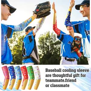 Compresión personalizada protección solar brazo manga ropa deportiva Popular personalizado Unisex deportes al aire libre ciclismo brazo mangas 500 Uds - Product Image 4