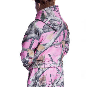 Conjunto Deportivo Personalizado para Hombre, Color Rosa Camuflaje con Pedrería, Talla Grande, Estilo Y2K, Sudadera con Capucha y Pantalones Deportivos Acampanados. - Product Image 2