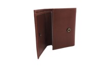 Funda de cuero con tarjetero extraíble, billetera delgada con bloqueo RFID para tarjetas de crédito para hombres y mujeres, billetera inteligente emergente minimalista OEM