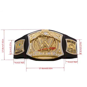 Cinturón de Campeonato Mundial de Lucha Libre WWE de Alta Calidad, Personalizado, Tamaño Adulto, Modelo Ronpex - Product Image 2
