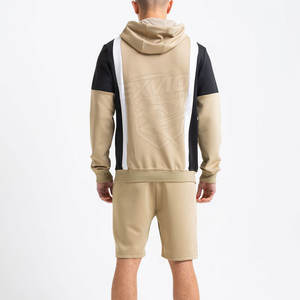 Conjunto de Sudadera con Capucha y Pantalones Cortos Deportivos para Hombre, Diseño de Logotipo Personalizado, Venta al por Mayor - Product Image 2