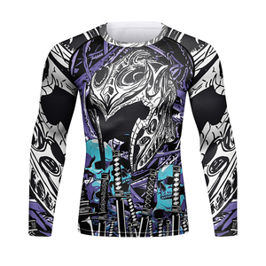 Rashguard de Jiu-Jitsu Brésilien pour Hommes - Vêtement d'entraînement respirant, à séchage rapide, écologique avec logo et couleur personnalisables - Product Image 5