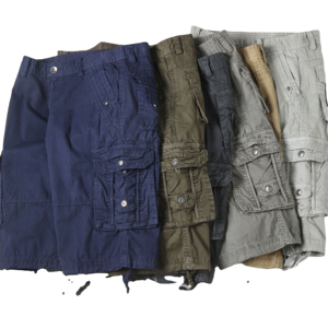 Short cargo de gym d'été personnalisé de haute qualité pour hommes, taille plus, respirant, denim noir, style décontracté, respirant personnalisable OEM - Product Image 1