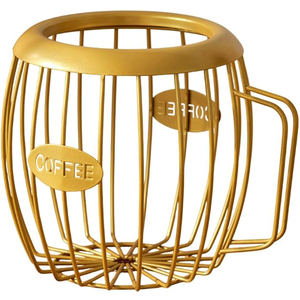 ตะกร้าเก็บเมล็ดกาแฟลวดทำจากเหล็กสำเร็จรูปอุปกรณ์ในครัว - Product Image 3