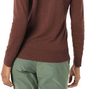 Wholesale Custom OEM ODM Acrylic Cotton Knitted Varsity <b>Light</b> weigh <b>Cardigan</b> Sweater <b>for</b> <b>Woman</b> - Product Image 5