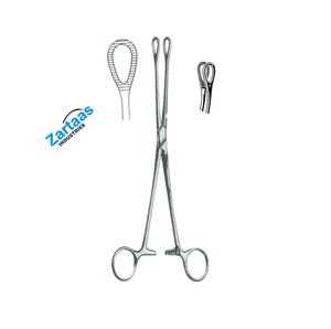 Fórceps de esponja Foerster de acero inoxidable de alta calidad, fabricante y exportador de instrumentos quirúrgicos de 18cm - Product Image 3