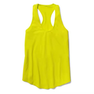 Vêtements de sport imprimés sur mesure pour femmes hauts de gymnastique Singlet été blanc femmes athlétiques débardeurs en coton d'entraînement Raceback prix de gros - Product Image 2