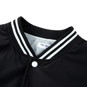 แจ็กเก็ตผ้าฝ้ายแบบยูนิเซ็กซ์พร้อมปกตั้งเสื้อเบสบอลลำลองมีโลโก้ออกแบบได้ตามต้องการสำหรับฤดูหนาว - Product Image 6