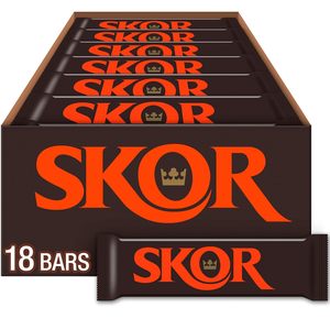 SKOR Crisp Butter Toffee and Chocolate Candy <b>Bars</b>, 1.4 oz (18 Count) - Product Image 1
