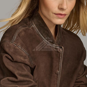 2026 nouvelle mode véritable peau de mouton veste en cuir pour femmes à manches longues veste d'hiver avec fonction respirante - Product Image 5