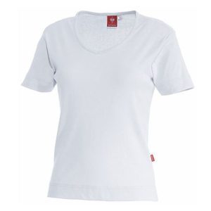 T-shirt in cotone con scollo a V - Product Image 5