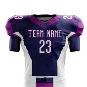 Uniformes de Fútbol Americano Personalizados al por Mayor para Equipos Juveniles con Diseño de Logotipo Personalizado en Color, Compradores al por Mayor en Línea, Camiseta de Fútbol - Product Image 3