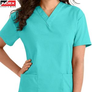 Haut de blouse médicale unisexe |   Uniforme de santé |   Couture de qualité supérieure |   Vêtements de Travail Confortables pour Longues Journées - Product Image 1
