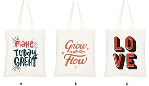 Natural Printed Fashion Custom logo Full Color Heavy <b>Weight</b> Thick Shopping Bag with Zip Canvas Cotton Tote Bag Printed Fabric - Product Image 5