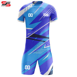 Nueva llegada mejor sublimación ropa deportiva 100% personalizar mejor diseño su propio conjunto de uniforme de fútbol camiseta de fútbol uniforme de fútbol - Product Image 6