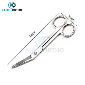 Service OEM Prix compétitif Bonne qualité Nouvelle arrivée Meilleure vente de ciseaux à pansement chirurgical par KAHLU ORTHOPEDIC - Product Image 4