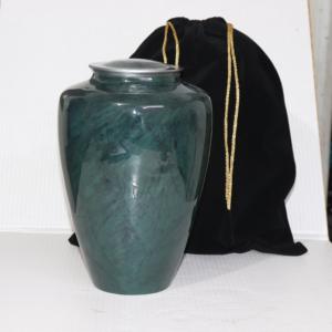 Urne funéraire métallique de style américain de qualité supérieure pour les cendres humaines et d'animaux de compagnie, design moderne, souvenir pour la maison - Product Image 3