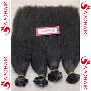 เครื่องทำผมบริสุทธิ์แบบเรมี่ผมจีน yaki จัดแนวธรรมชาติทำสีธรรมชาติสำหรับต่อ - Product Image 2