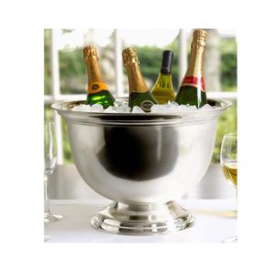 Refroidisseur à vin en aluminium avec pieds, bac à boissons en métal, seau à glace pour vin, seau à bière, bol à champagne de luxe - Product Image 2
