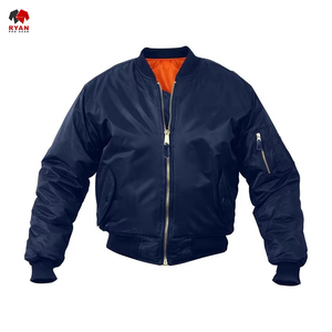 แจ็คเก็ตบอมเบอร์ OEM ODM โลโก้และสี - Product Image 1