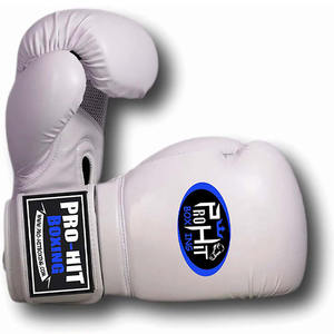 Gants de boxe unisexes de qualité supérieure pour la compétition, gants de boxe gagnants, nouveaux gants de boxe noirs et blancs - Product Image 4