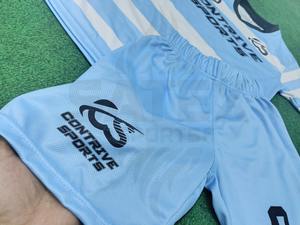 Maillots de football personnalisés en sublimation respirants à manches courtes 100 % polyester à séchage rapide pour sports de plein air – Vente en gros - Product Image 6