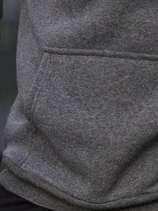 <b>Men</b> Winter Solid Casual Hoodies 100% Cotton Custom Logo & Design High Quality <b>Pullover</b> - Product Image 4