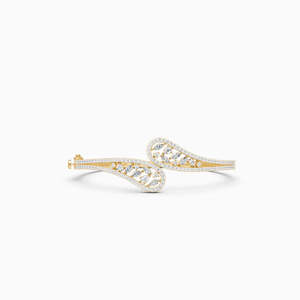 Anillo de Compromiso de Oro Amarillo para Mujer, Corte Brillante, Estilo Clásico, Chapado en Oro de 14K con Diamante de Laboratorio - Product Image 3