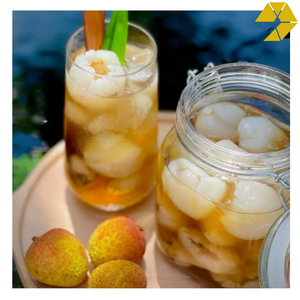 Lichi enlatado de corazón tropical de Vietnam, lichi naturalmente jugoso, fácil de usar para aperitivos de lichi y platos culinarios creativos - Product Image 6