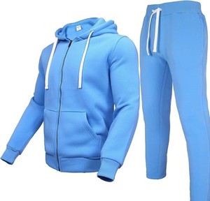 Nuevo Conjunto Deportivo Personalizado para Hombre, con Capucha, para Invierno, 100% Algodón, Ligero, de Alta Calidad, al por Mayor, para Correr - Product Image 1