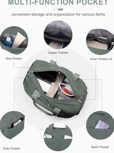 Logo personnalisé sac de sport femmes bagages étanche sac polochon hommes Sport Fitness sac de sport 2025 - Product Image 4