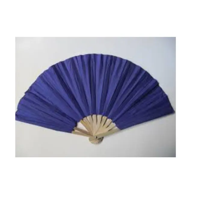 Promotional Custom colorful Paper/Bamboo Paper Folding Hand Fan Ready to export