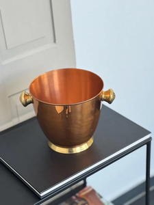 Elegante Cubitera de Latón para una Experiencia de Bar de Lujo, Mejora la Presentación de Bebidas con un Artesanía Metálica Clásica y un Atractivo Atemporal - Product Image 5