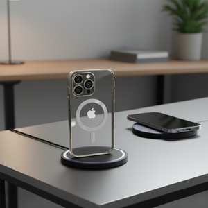 Funda Magnética para Teléfono Móvil DAM, Metálica, Electrochapada, de TPU+PC, con Anillo Magnético para 17 Pro - Product Image 2