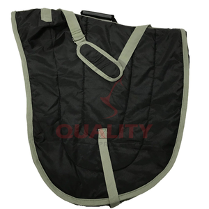Sac de transport de selle anglais durable avec protection rembourrée et coutures renforcées pour un stockage et un transport sûrs des selles - Product Image 2