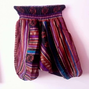 Acrylic Printed Woolen Winter Harem <b>Pajamas</b> Trousers for <b>Men</b> Women Elastic Waist Yoga <b>Pants</b> Indian Manufacturer-GM-250823E595 - Product Image 1