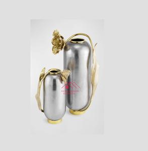 Decoración de mesa para centro de mesa de boda y florero de sala de estar, florero de Metal con acabado plateado, superventas - Product Image 5