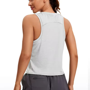 Women's Lightweight Quick Dry Sleeveless Tank <b>Tops</b> Soft Cozy <b>Loose</b> Sports Fitness <b>Vest</b> Yoga <b>Top</b> - Product Image 2